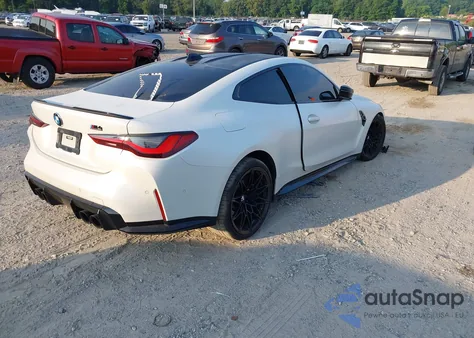 2022 BMW M4 Competition xDrive from USA, damaged, VIN WBS43AZ03NCH97816